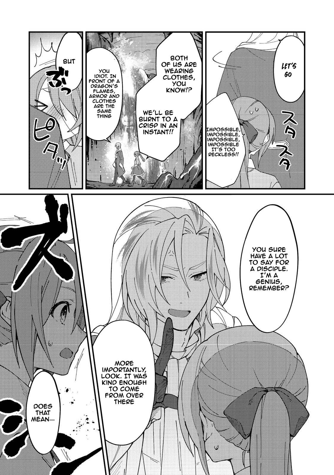 The Beautiful Mage Finding My Lazy Master’s Missing Socks Is a Daily Struggle Chapter 2 - . Page 19